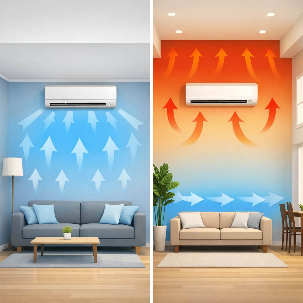 How Ceiling Height Affects Air Conditioning Efficiency